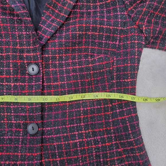 Laura Multicoloured Plaid Blazer for Petite Size 8 or M - Picture 10 of 12